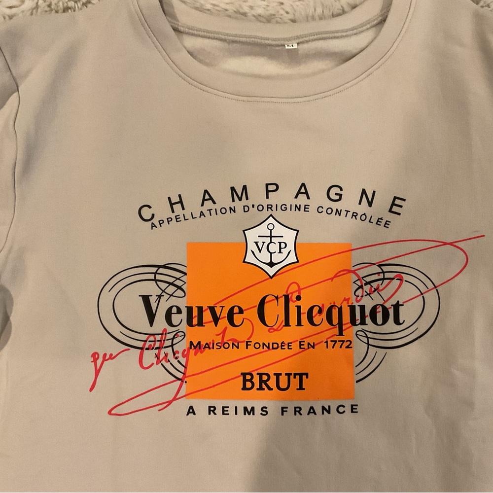 Veuve Cliquot Sweatshirt (NWOT)
